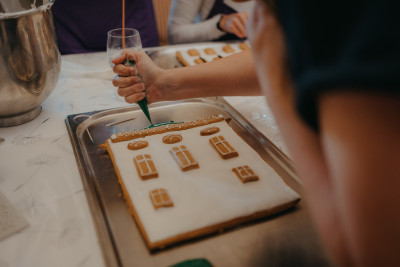 <u>Workshop</u> <br>Perníkový kaštieľ